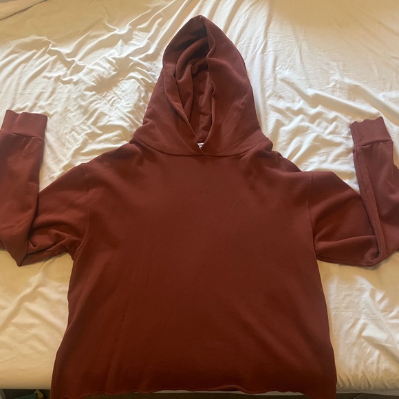 PerfectWhiteTee Cropped Hoodie - Picture 1 of 3